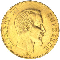 Second-Empire- 100 Francs Napoléon III Tête Nue 1858 Paris - 100 Francs (oro)