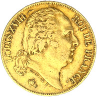 Louis XVIII-20 Francs 1824 Paris - 20 Francs (gold)