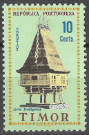 TIMOR - 1961, Arte Indígena, 10 C. ** MNH MUNDIFIL Nº 317 - Timor