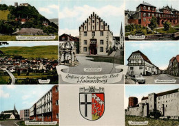 73914687 Hammelburg Kloster Altstad Panorama Volksschule Marktplatz Rotes Schlos - Hammelburg