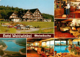 73914407 Bleiwaesche Hotel Waldwinkel Rezeption Gastraeume Hallenbad Talsperre - Bad Wünnenberg