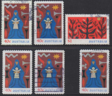 AUSTRALIA 1999  CHRISTMAS SET + 3 STAMPS   VFU - Used Stamps