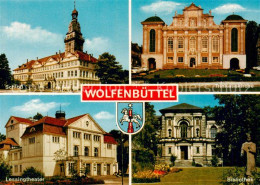 73839872 Wolfenbuettel Schloss Trinitatiskirche Lessingtheater Bibliothek Statue - Wolfenbuettel