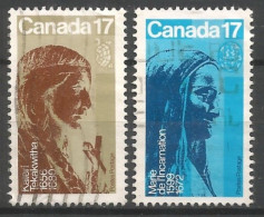 Canada 1981 Sculptures Y.T. 764/765 (0) - Gebraucht