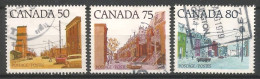 Canada 1978 Street Views Y.T. 668/670 (0) - Oblitérés