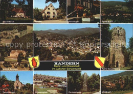 71830928 Kandern Ruine Sausenburg Riedlingen Feuerbach Holzen Sitzenkirch Kander - Kandern