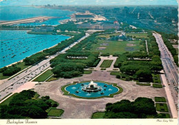 73916530 Michigan Buckingham Fountain Aerial View - Otros & Sin Clasificación