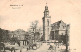 73854299 Strassenbahn Frankfurt A.M. Hauptwache   - Tramways