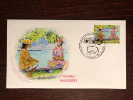 POLYNESIE POLYNESIA FDC COVER 2020 YEAR  WHO OMS HEALTH MEDICINE STAMPS - Cartas & Documentos