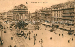 73552794 Strassenbahn Bruxelles Place De Brouckere   - Tramways