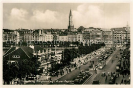 73535769 Strassenbahn Hamburg Jungfernstieg Alster-Pavillon  - Tramways