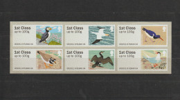 Great Britain 2011 ATM Birds Of Britain IV Post And Go Up To 100 G X 6 MNH/**. Postal Weight 0,040 Kg. Please - Vignette [ATM]