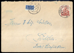 1949, Bizone, 107, Brief - Cartas & Documentos