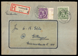 1945, Bizone, 15 PK U.a., Brief - Cartas & Documentos