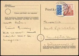 1949, Bizone, 107, Brief - Cartas & Documentos