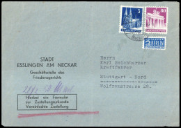 1948, Bizone, 75, 94 Wg, Brief - Lettres & Documents