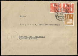 1948, Bizone, 38 I (2), 74 Wg, Brief - Lettres & Documents