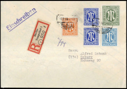 1945, Bizone, 29 U.a., Brief - Covers & Documents