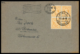 1945, Bizone, 13 (4), Brief - Lettres & Documents