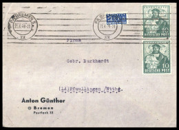 1949, Bizone, 103 (2), Brief - Briefe U. Dokumente