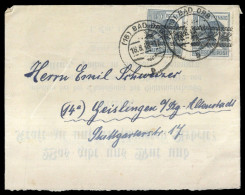 1948, Bizone, 40 I (2), Brief - Briefe U. Dokumente