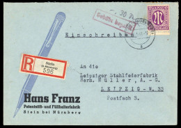 1945, Bizone, 7 , Brief - Briefe U. Dokumente