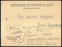 1947, Bizone, Brief - Lettres & Documents