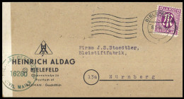 1945, Bizone, 7, Brief - Briefe U. Dokumente