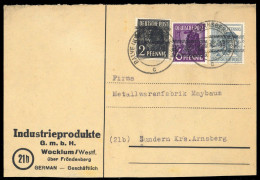 1948, Bizone, 36 + 37 + 40 I, Brief - Lettres & Documents
