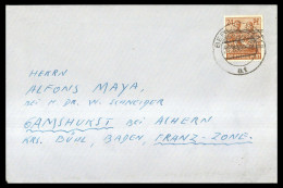 1948, Bizone, 44 I, Brief - Lettres & Documents