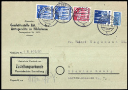 1948, Bizone, 89 Eg (2) U.a., Brief - Brieven En Documenten