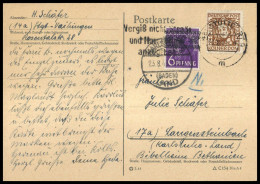 1948, Bizone, 69 U.a., Brief - Briefe U. Dokumente