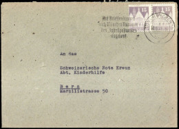 1948, Bizone, 82 Wg (2) Var, Brief - Covers & Documents