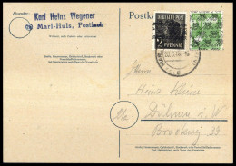 1948, Bizone, 36 I, 39 II, Brief - Briefe U. Dokumente