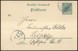 1901, Deutsche Kolonien Samoa, P 1, Brief - Samoa