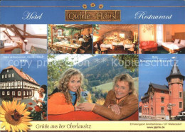 71827799 Grossschoenau Sachsen Hotel Quirle Haeusl Mit Hotel Kaiserliches Postam - Grossschoenau (Sachsen)