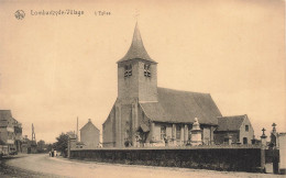 BELGIQUE - Lombartzyde - Village - L'Eglise - Carte Postale Ancienne - Otros & Sin Clasificación