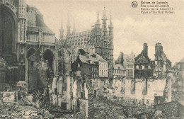 BELGIQUE - Louvain - Leuven - Ruines De Louvains - Ruines De La Boucherie - Carte Postale Ancienne - Leuven