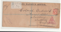 G.B. / Military Mail / Egypt / Suffolk / Censorship - Ohne Zuordnung