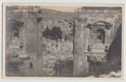 CARTE PHOTO-Cité Antique De Gérasa -Temple Du Soleil  Djerach -Entrée Aux Niches-TBE- Non Circulée - Jordanie