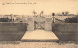 BELGIQUE - Poperinghe - Nine Elms British Cemetery - Carte Postale Ancienne - Poperinge