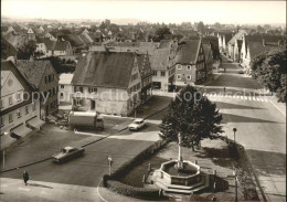 41815689 Weissenhorn Hauptplatz Mit Nepomukbrunnen Weissenhorn - Weissenhorn