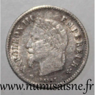 GADOURY 309 - 20 CENTIMES 1867 BB - Strasbourg - TYPE NAPOLEON III - KM 808 - TTB - Andere & Zonder Classificatie