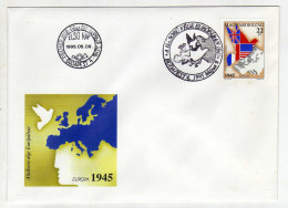 Enveloppe 1er Jour HONGRIE MAGYARORSZAG Oblitération BUDAPEST 4 09/05/1995 - FDC