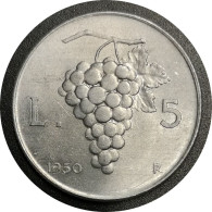 5 Lire 1950 Italie, Monnaie De Collection - 5 Liras