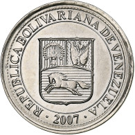 Venezuela, 50 Centimos, 2007, Maracay, Nickel Plaqué Acier, SPL, KM:92 - Venezuela