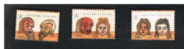 VATICANO - UN 1087.1089 - 1997 VEDERE I CLASSICI: COMMEDIE (TERENZIO) - COMPLET SET OF 3 STAMPS, BY BF   - MINT** - Blocs & Feuillets