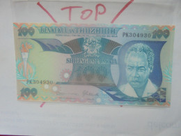 TANZANIE 100 SHILLINGS 1986 Neuf (B.32) - Tansania