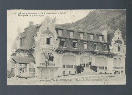 Delcampe - CPA - 76 - Sainte-Adresse - L'Hôtellerie Normande - Plaque Commémorative De La Reconnaissance Belge - 1924 - Sainte Adresse