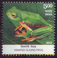 Venated Gliding Frog, India 2012 MNH - Rane